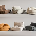Comfortable Bean Bag Chairs With Multiple Colors And Various Styles For Home