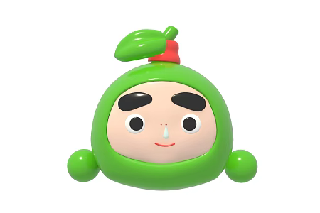 Animated Characters Lu Xiaoguo Guobao Special Attack Cartoon Characters 3d model