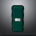 Green Storage Furniture With Lockable Latches Hard Shell Design And Front Label Compartment