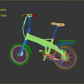 White Folding Bicycle With Modern Design Black Seat And Lightweight Aluminum Frame