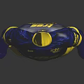 Complete Dark Blue Yellow Soccer Kit With Jersey Shorts And Socks