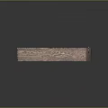 Antique Vintage Wooden Door With Rustic Weathered Surface And Carved Details