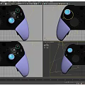 Controller Game Handle Computer Handle Game Machine FPS Handle Game Machine PSP Virtual Handle Controller Microsoft Xbox 3d model
