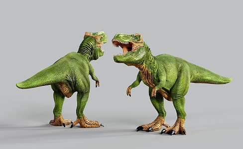 Modern reptile dinosaur Tyrannosaurus rex 3d model