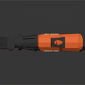 FORIS 450 Drill Power Tool Design With Orange And Black Body And Ergonomic Handle