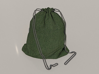 cloth bag 3d model