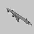 submachine gun 3d model