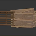 Stacked Durable Wooden Pallets For Home Storage And Household Organization Needs