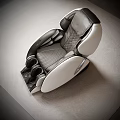 Modern Luxury Massage Chair With Leather Upholstery Ergonomic Design And Quilted Footrest