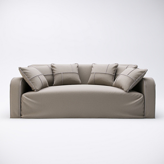 Double sofa 3d model