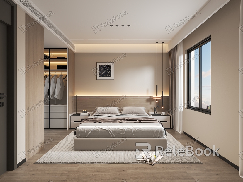 Modern Bedroom model