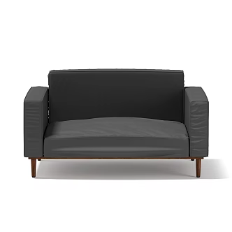 Indoor Furniture Casual Sofa Single Sofa 3d model