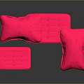 Soft Pink Cushions And Square Pads For Cozy Home Living Decor Items