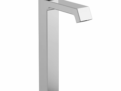 Modern Faucet With Sleek Chrome Finish And Contemporary Design For Bathroom 3d model