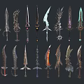 Dagger 3d model