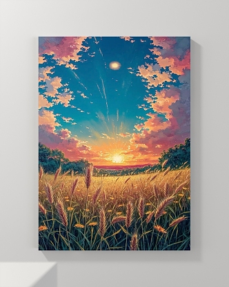 Decorative Painting Animal Painting Landscape Painting Abstract Painting Figure Painting 3d model