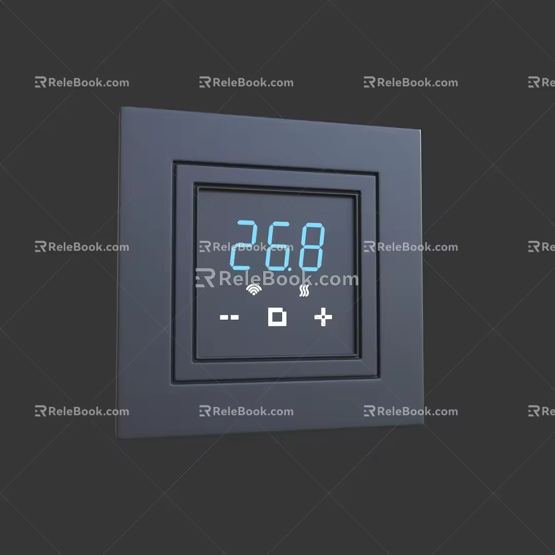 Visual Access Control Visual Telephone Video Telephone Access Control Intercom System Building Video Intercom System Electronic Equipment Intelligent Electronics 3d model