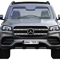 Silver Mercedes Benz SUV With Sleek Body And Alloy Wheels