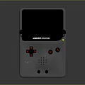 Vintage Game Boy Advance Portable Gaming Console With Classic Design And Screen