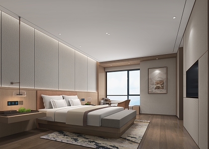 Hotel Rooms 3d model