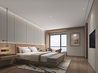 Hotel Rooms 3d model