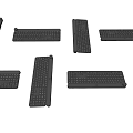 Modern Logitech Keyboard c1raft Keyboard Logitech Wireless Keyboard Simple Wireless Bluetooth Keyboard Creative Minimalist Keyboard 3d model