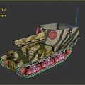 Light Tank Light Armored Tank Modern Tank World War II Tank World War I Tank Heavy Tank 3d model