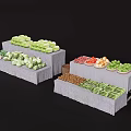 Fresh Vegetables Display On Layered Gray Tablecloth With Cabbages Lettuce Broccoli Mushrooms And Black Background
