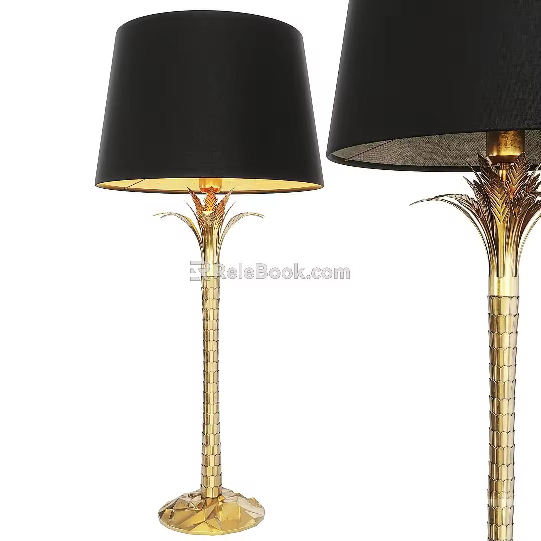 Table Lamp Vintage Table Lamp Simple Table Lamp Marble Table Lamp Fabric Table Lamp Fabric Table Lamp Metal Table Lamp 3d model