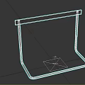 Sports Training Hurdle With White Crossbar Black Stripes And Yellow Silver Legs