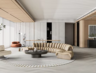 Modern Living Room Home Living Room Home Combination 3d model