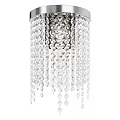 Crystal Ceiling Light with Sparkling Pendant Design for Modern Home Decor 3d model