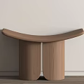 poliform Style Stool Solid Wood Stool Low Stool Shoe Changing Stool 3d model