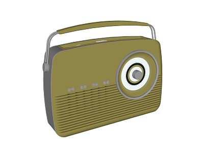 Nordic Radio 3d model