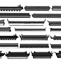 Chinese Eaves Building Cornice 3d model
