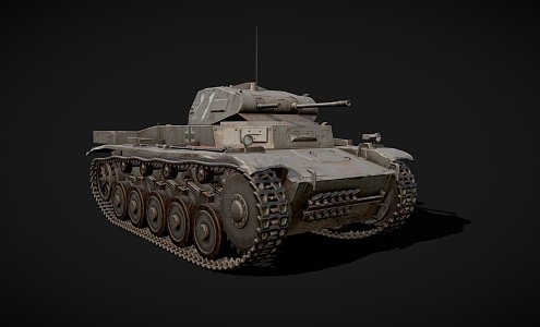 Weapons Tanks 3d model