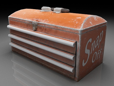 Tool Box Maintenance Tool Box Iron Box Iron Box 3d model