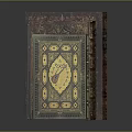 Decorative Books With Various Intricate Patterns And Colorful Covers For Home Decor