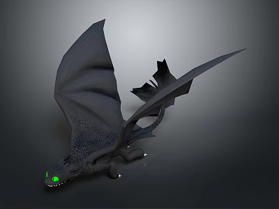 Modern Flying Monster Monster Monster Ttroll 3d model Modern Flying Monster Monster Monster Ttroll 3d model