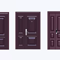 Single door 3d model