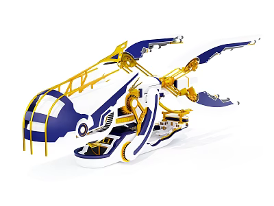 Modern Warship Star Warship 3d model
