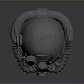 Sci-Fi Helmet Alien Helmet High Tech Helmet Game Helmet Helmet Helmet 3d model