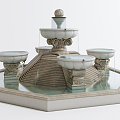 Jane's Fountain 3d model