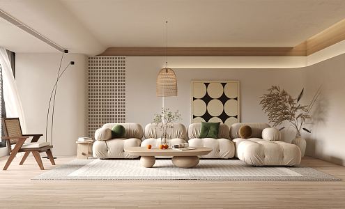 The Silent Living Room 3d model