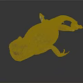 Lizard Anime Lizard Chameleon Cartoon Lizard Reptile Cold Blooded Animal Reptile Class 3d model