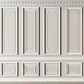 Various Gypsum Molding Designs With Rectangular And Decorative Patterns For Interior Wall Decor