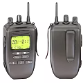 Two Way Radios With Digital Display Buttons And Back Strap Design