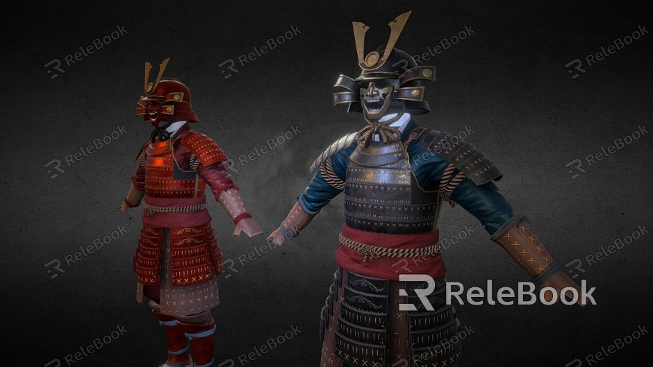 Weapons of the Japanese Samurai model