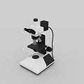 Medical Microscope for Laboratory Use with Precision Optics and Digital Features 3d model