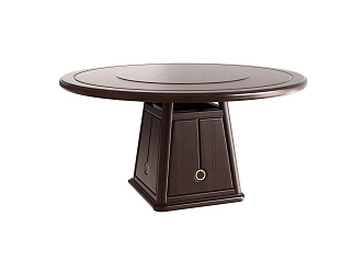 New Chinese Dining Table 3d model